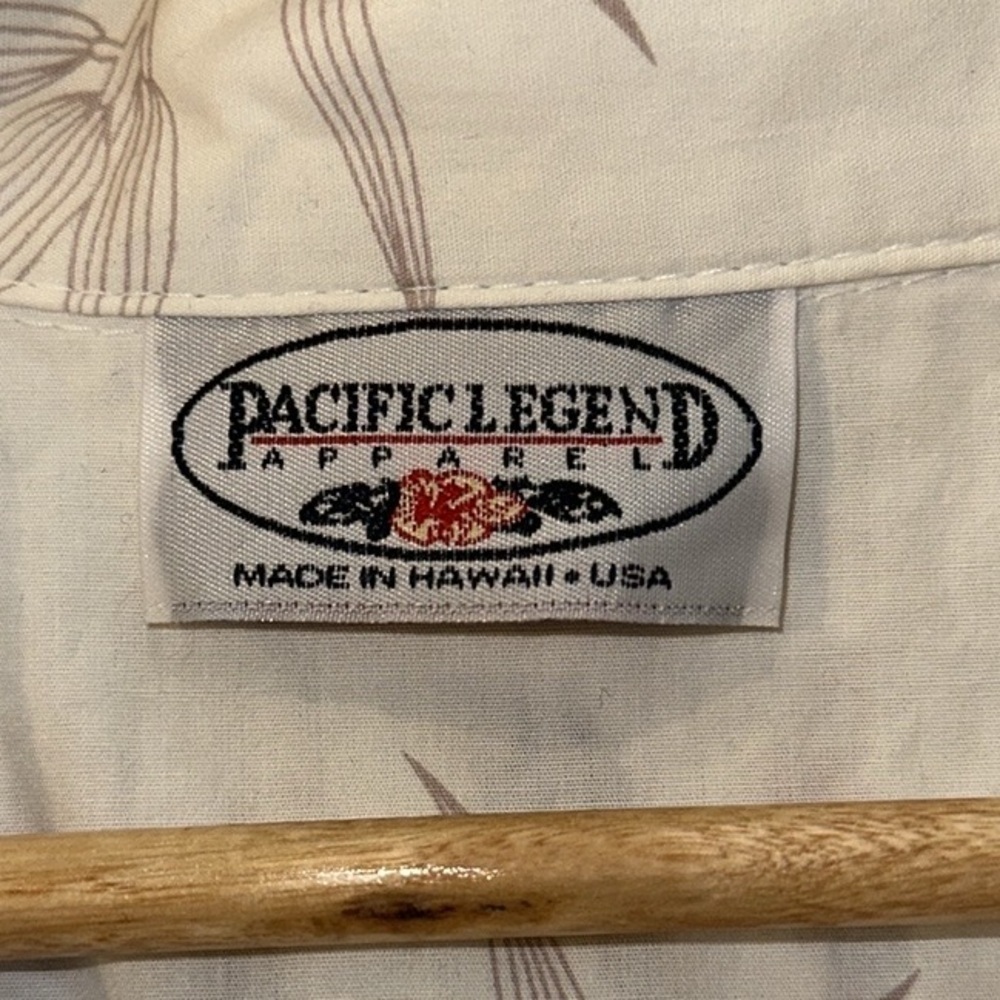 Vintage Pacific Legend Parrot Cotton Short Sleeve Button Front Shirt Men 2XL - Picture 6 of 8